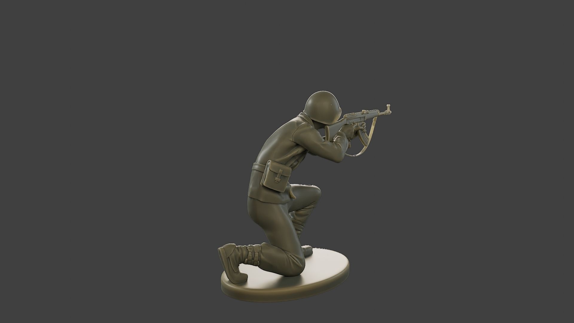 CzechSlovak Communist Soldier CCS1 008 3D print model_7