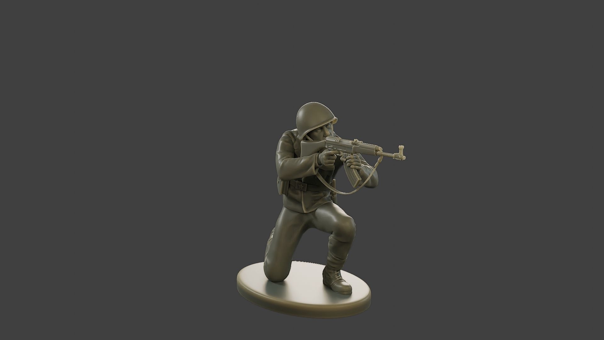 CzechSlovak Communist Soldier CCS1 008 3D print model_10