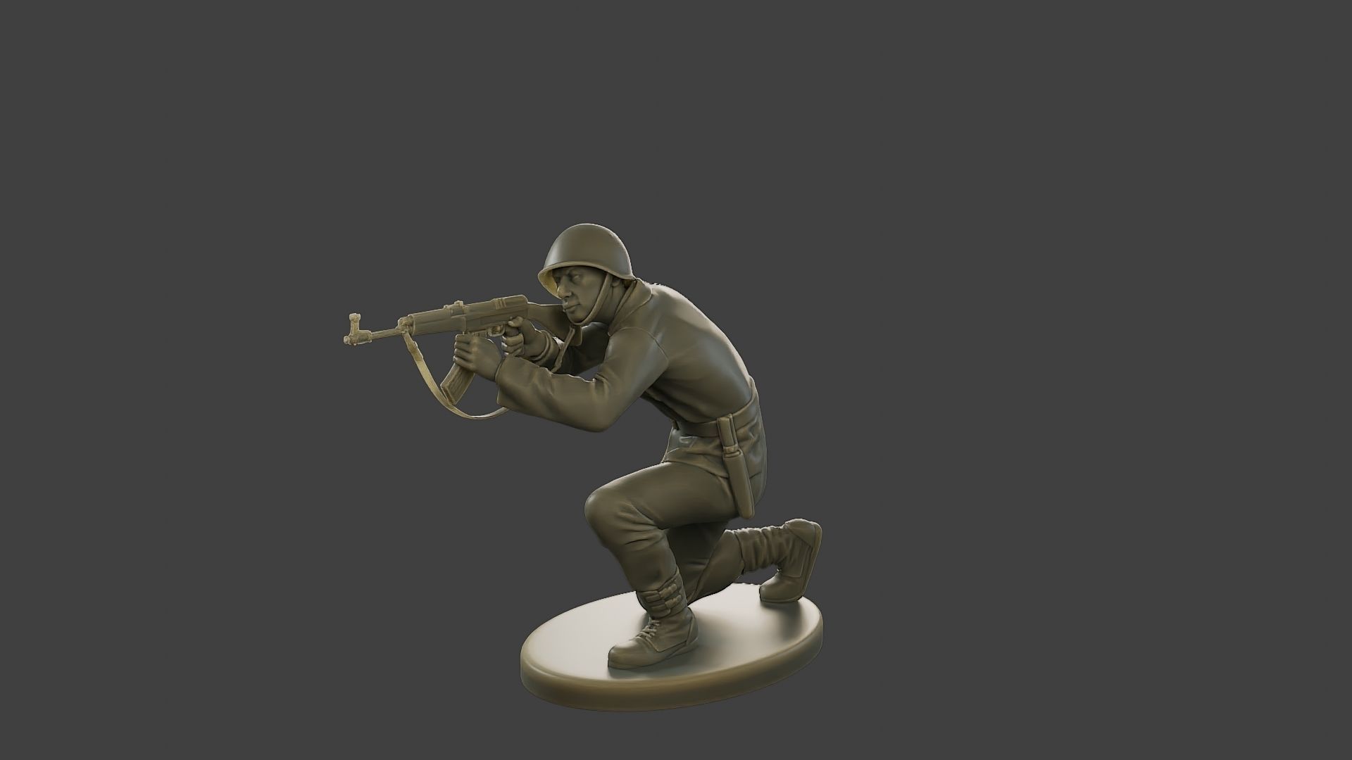 CzechSlovak Communist Soldier CCS1 008 3D print model_2
