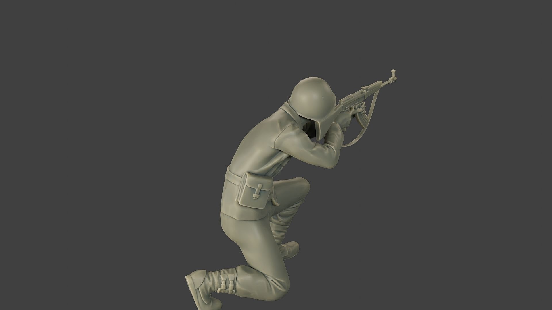 CzechSlovak Communist Soldier CCS1 008 3D print model_24