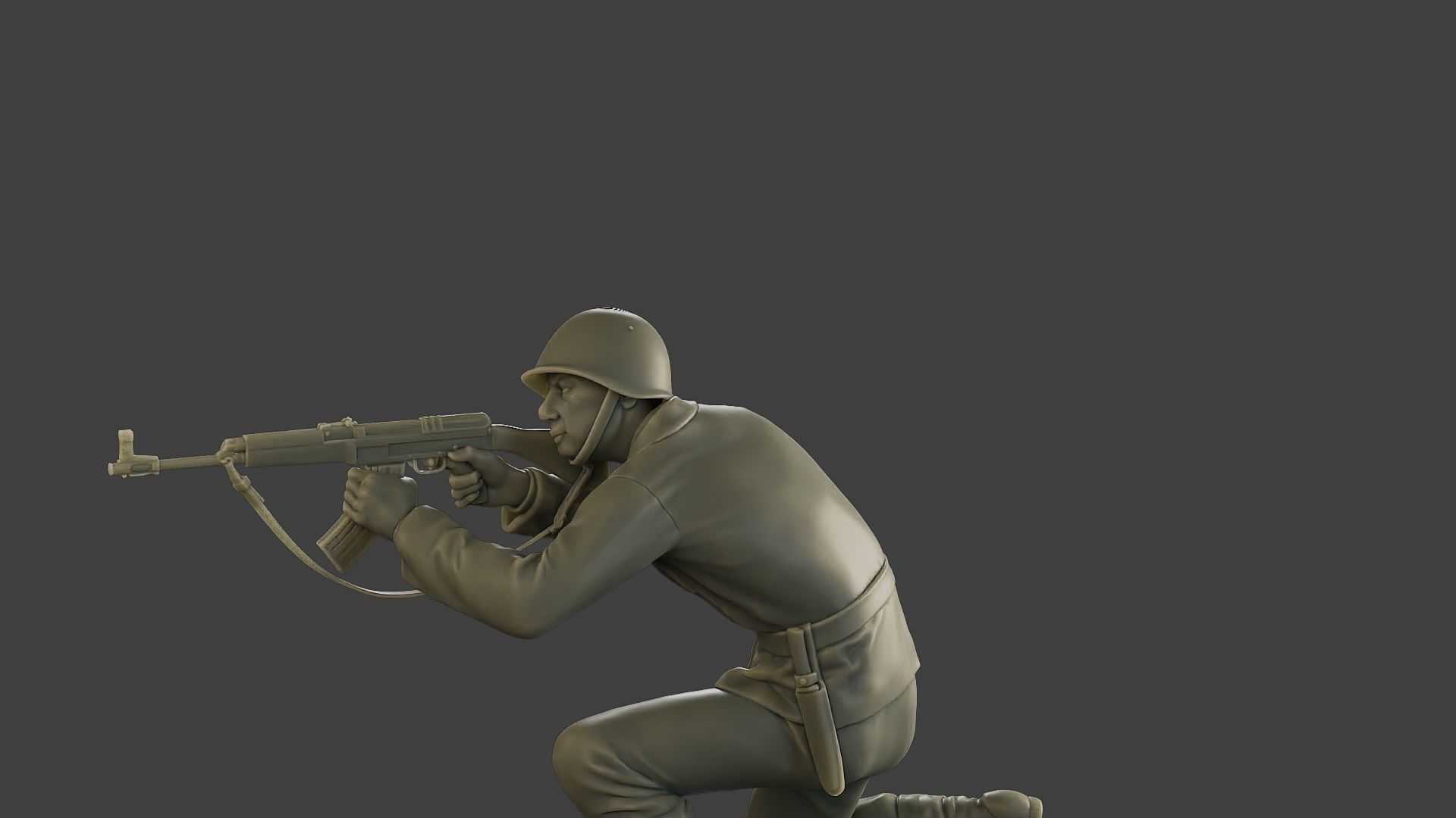 CzechSlovak Communist Soldier CCS1 008 3D print model_18