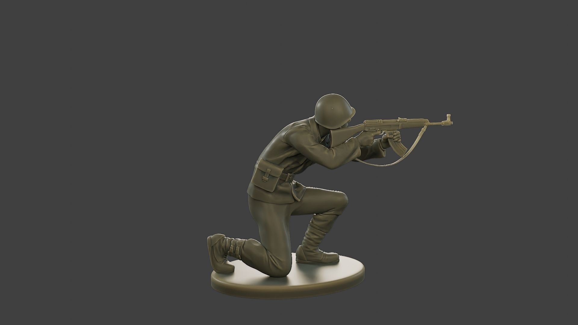 CzechSlovak Communist Soldier CCS1 008 3D print model_8