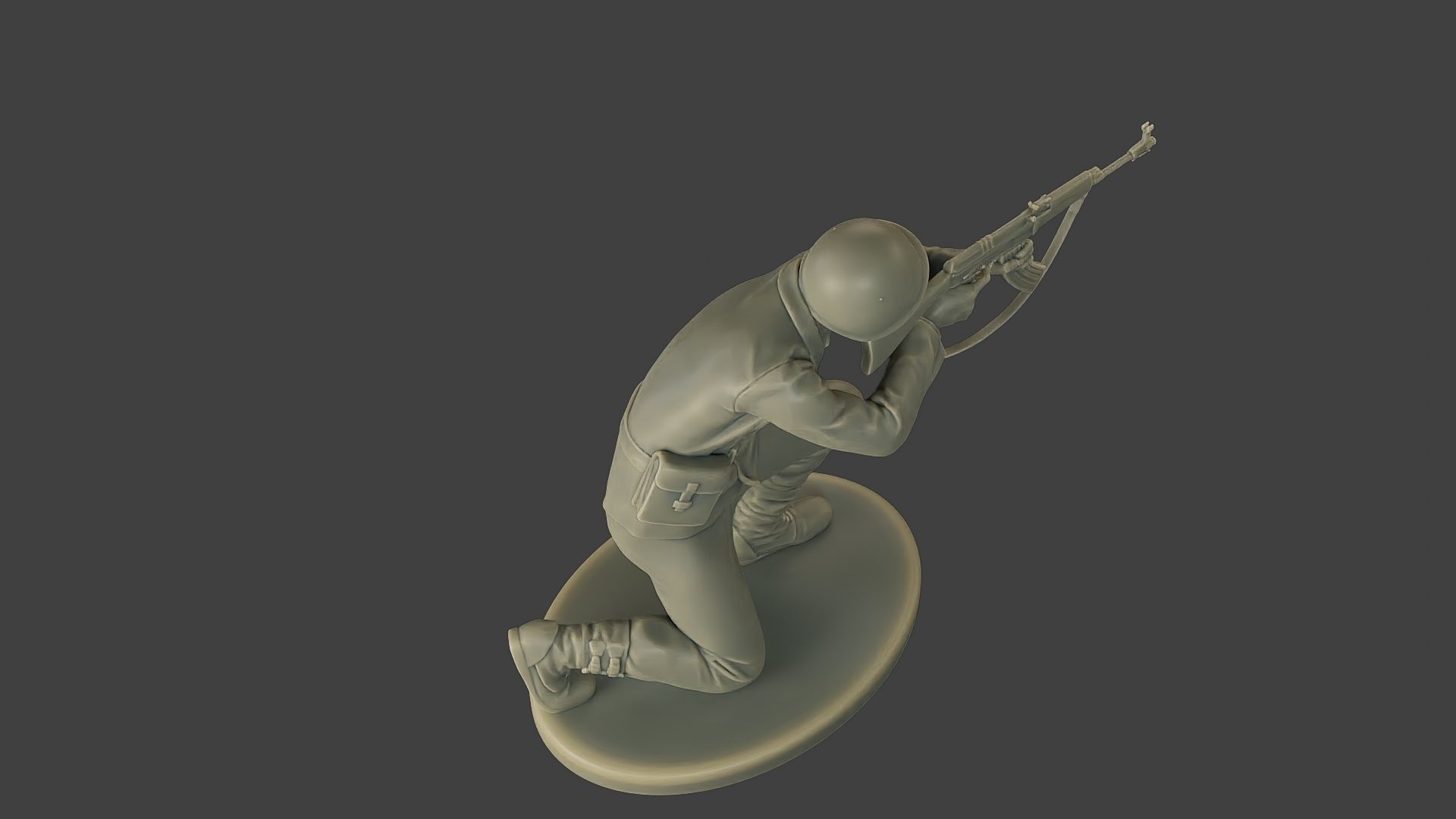 CzechSlovak Communist Soldier CCS1 008 3D print model_22