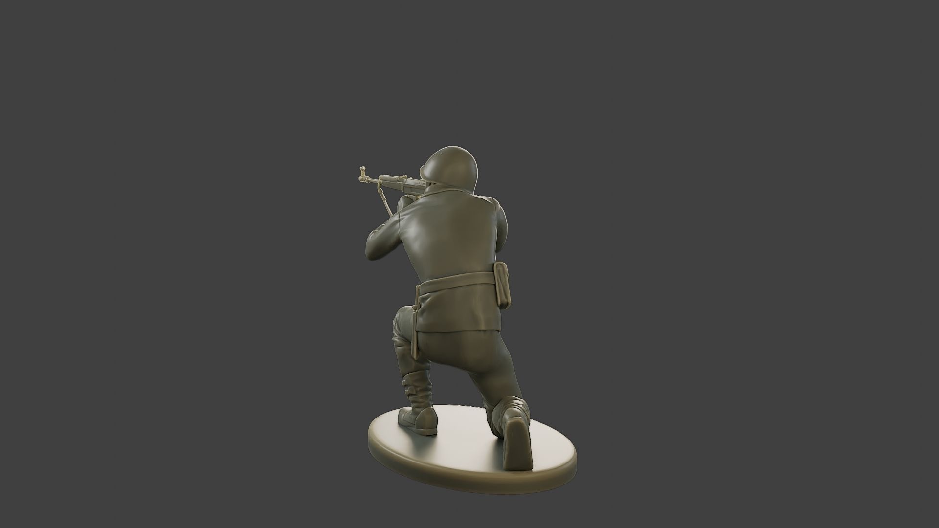 CzechSlovak Communist Soldier CCS1 008 3D print model_5
