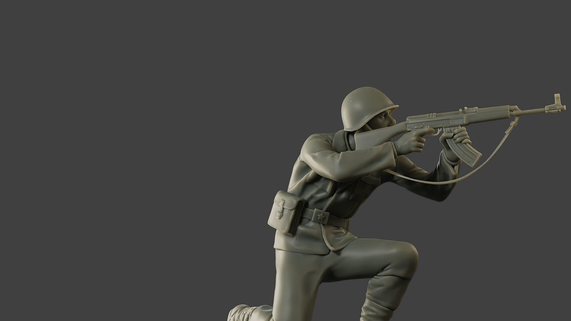 CzechSlovak Communist Soldier CCS1 008 3D print model_29