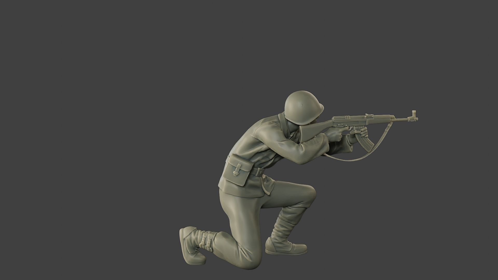 CzechSlovak Communist Soldier CCS1 008 3D print model_31