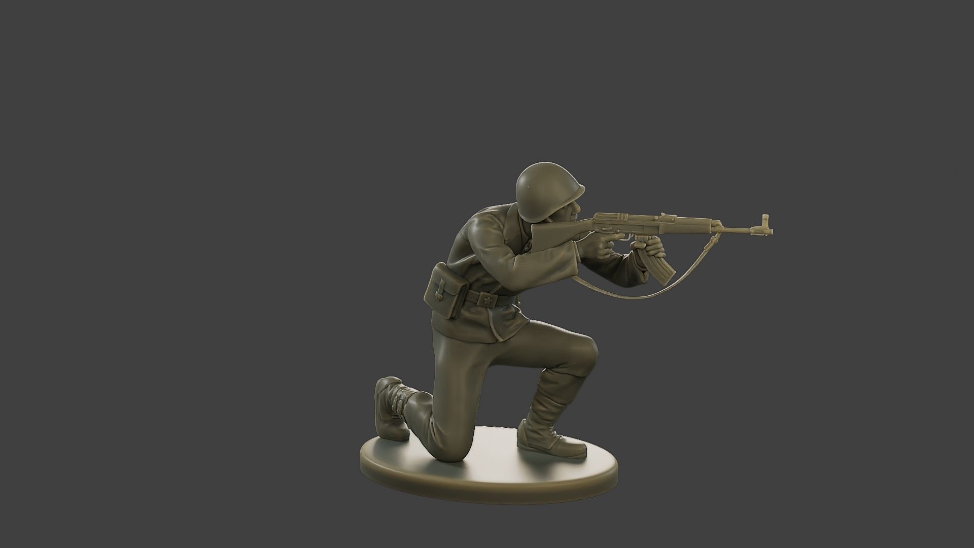 CzechSlovak Communist Soldier CCS1 008 3D print model_9