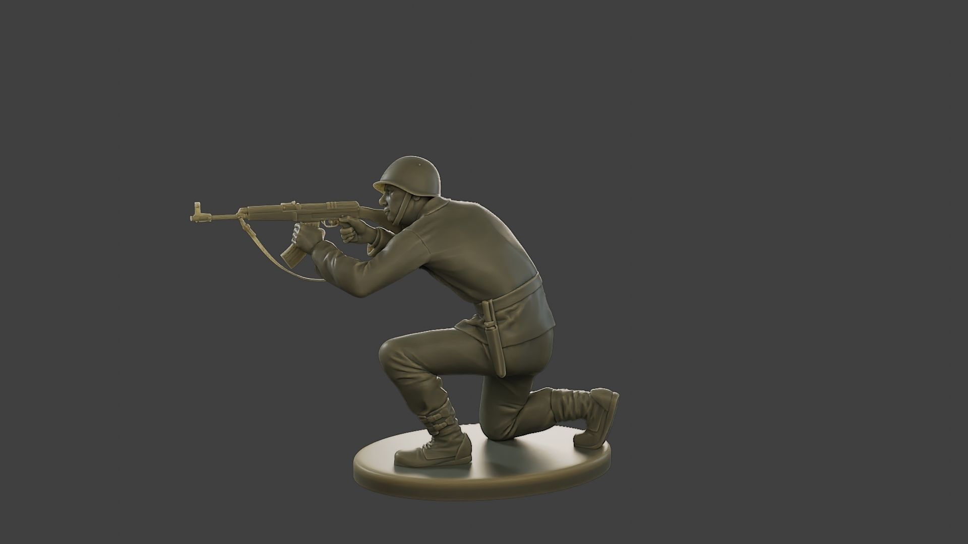 CzechSlovak Communist Soldier CCS1 008 3D print model_3