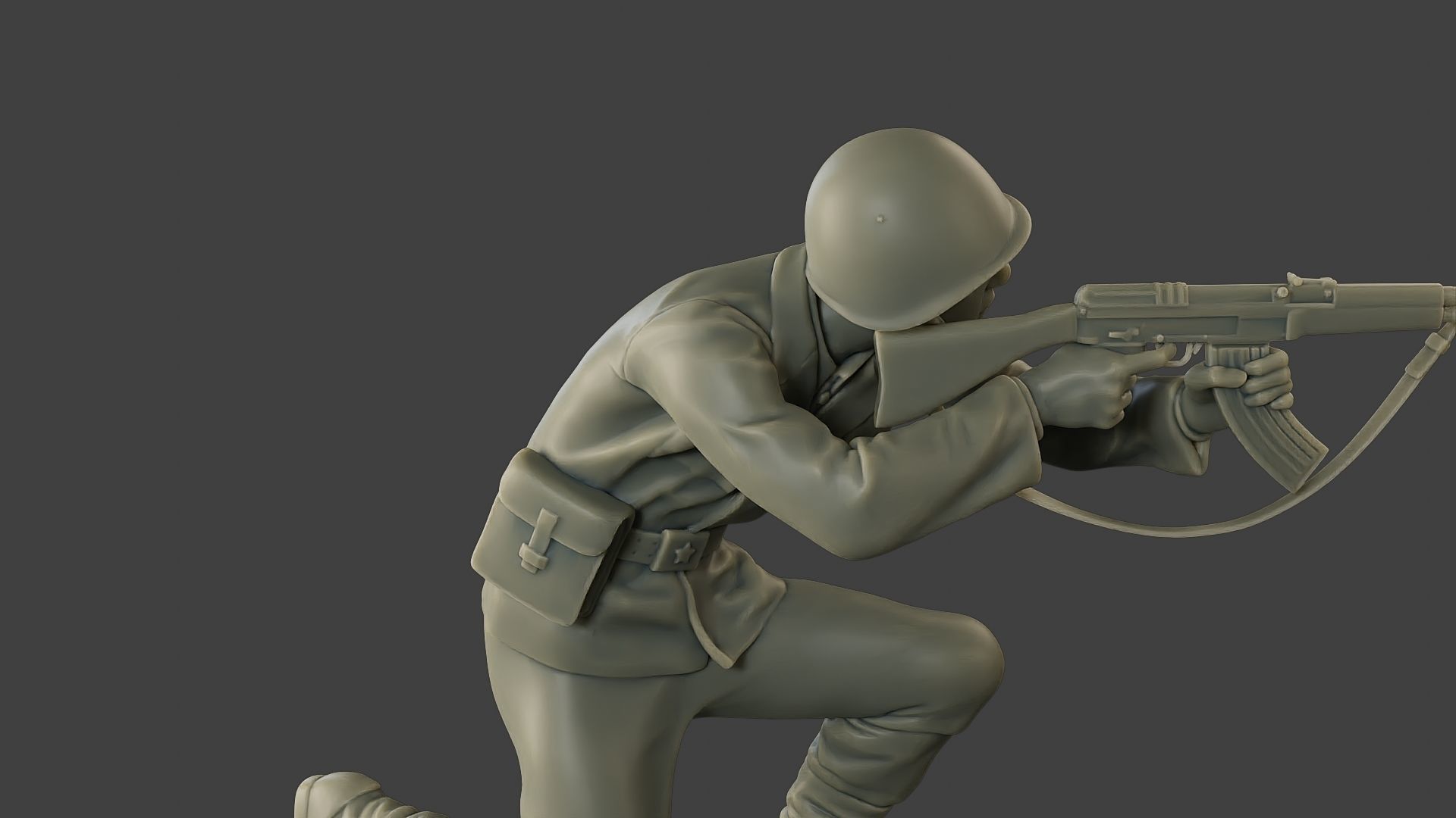 CzechSlovak Communist Soldier CCS1 008 3D print model_20