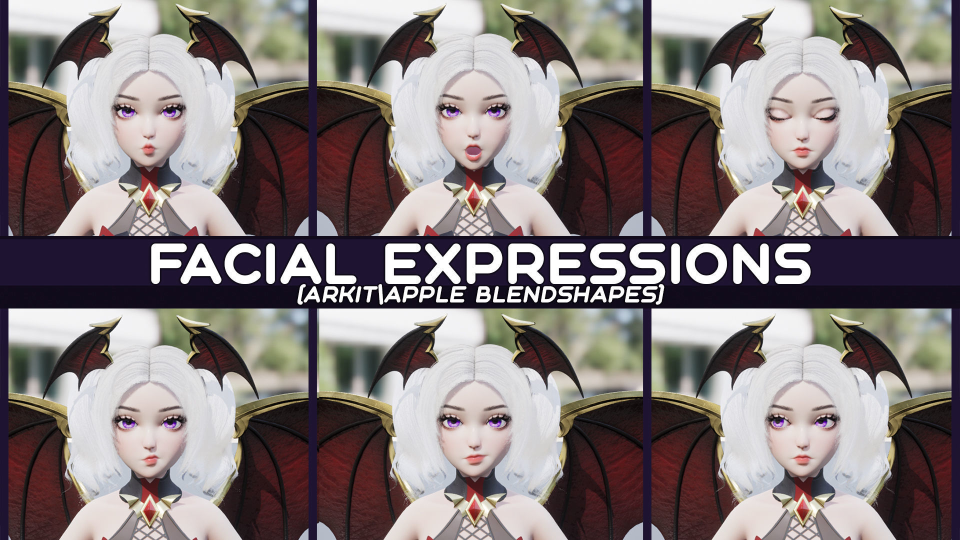 Reaper Girl Low-poly 3D model_8