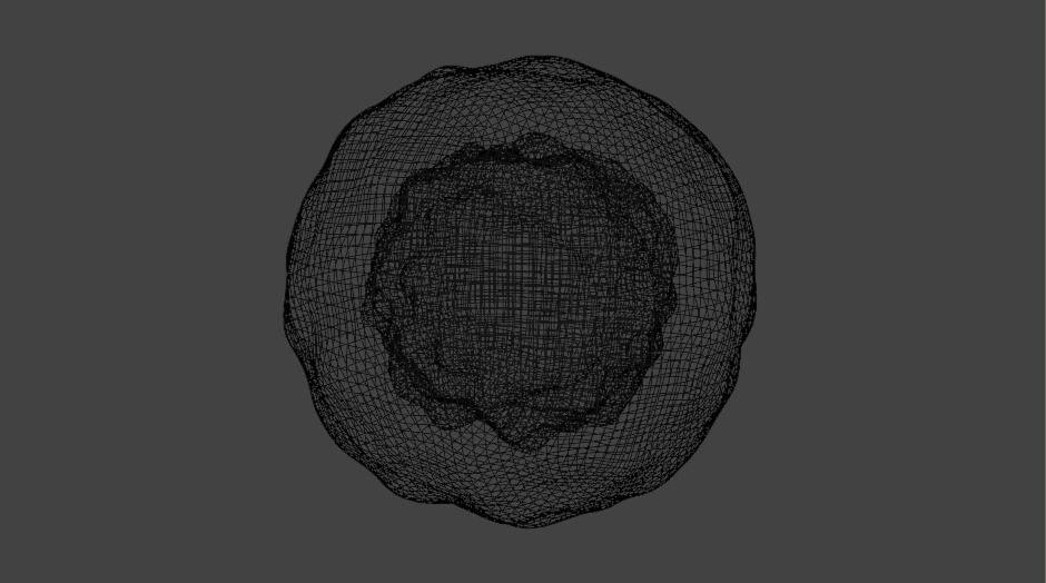 Professional realistic Animal Cell or Stem Cell 3D model Free low-poly 3D model_4