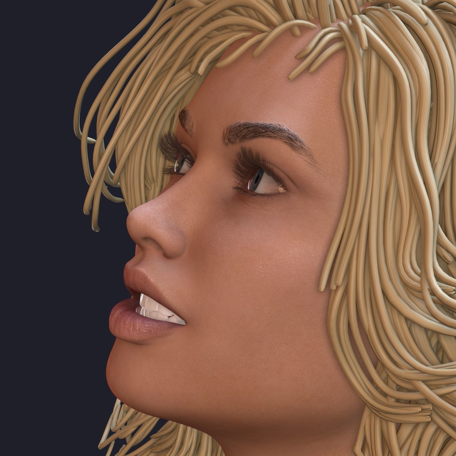 Supergirl phone holder 2  3D print model_11