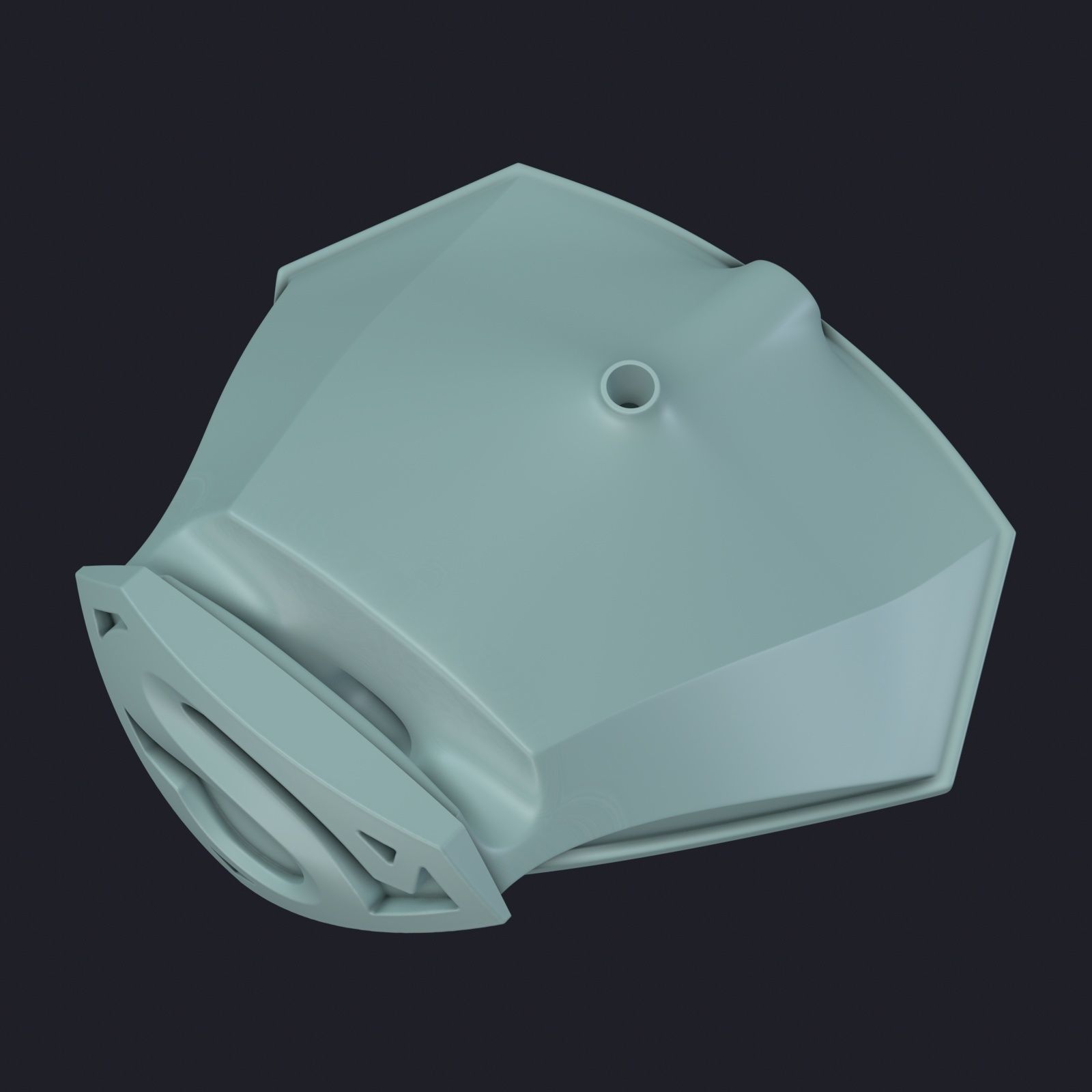 Supergirl phone holder 3 3D print model_26