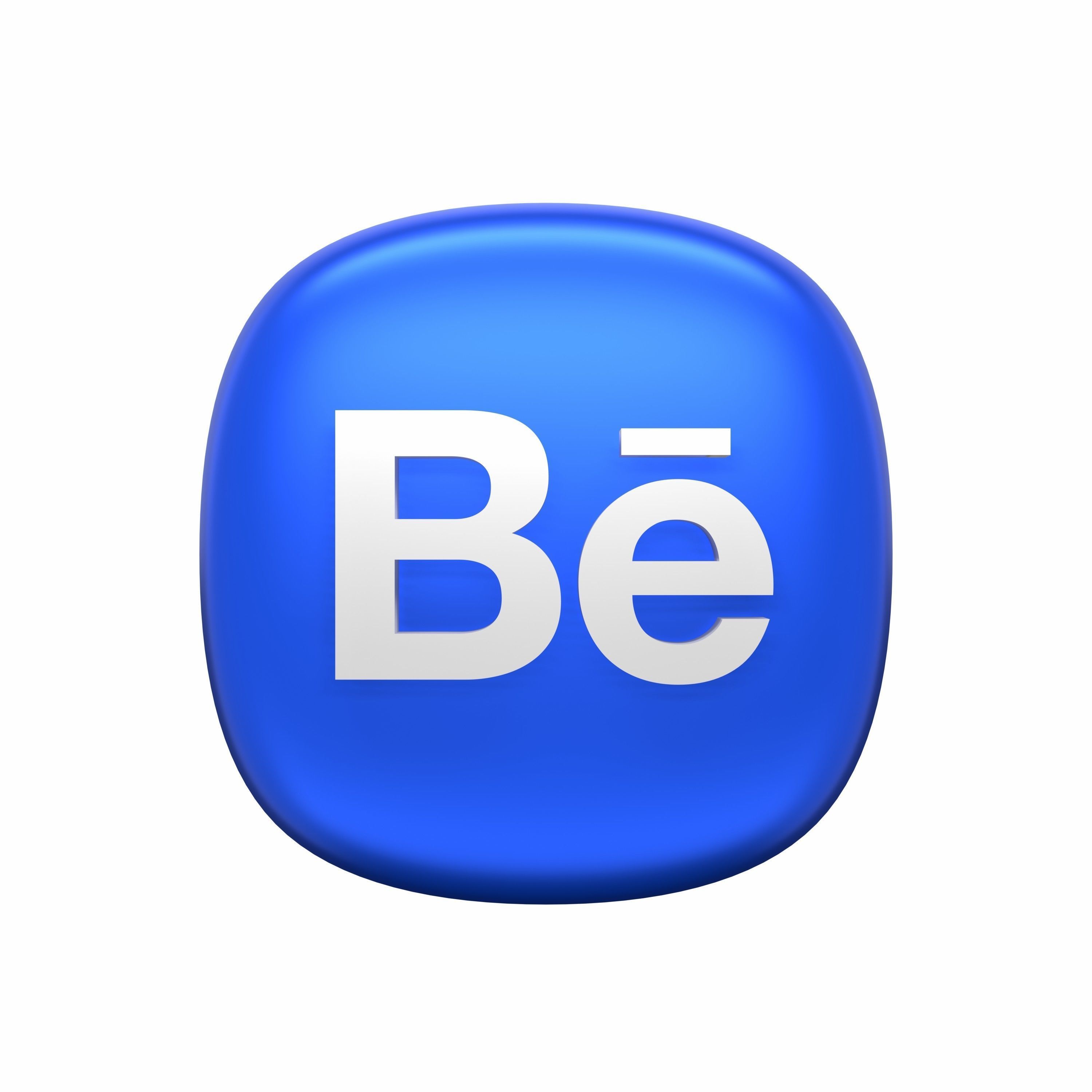 Social Media 3D icon Set UX UI Web Design Elements 3d rendering  3D model_5