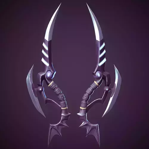 Blade Low-poly 3D model