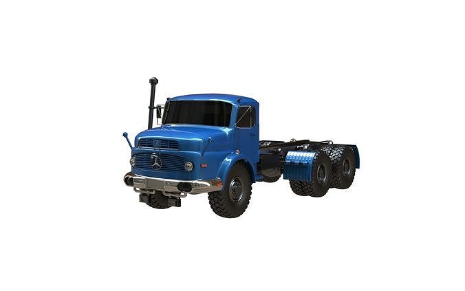 Mercedes Benz Truck 1924 3D print model