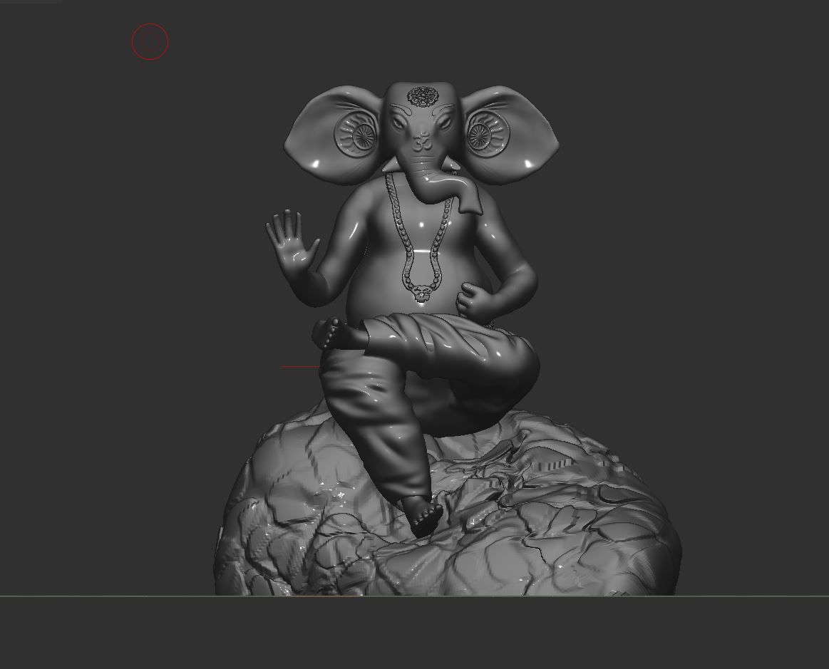 Ganesha 3D print model_3