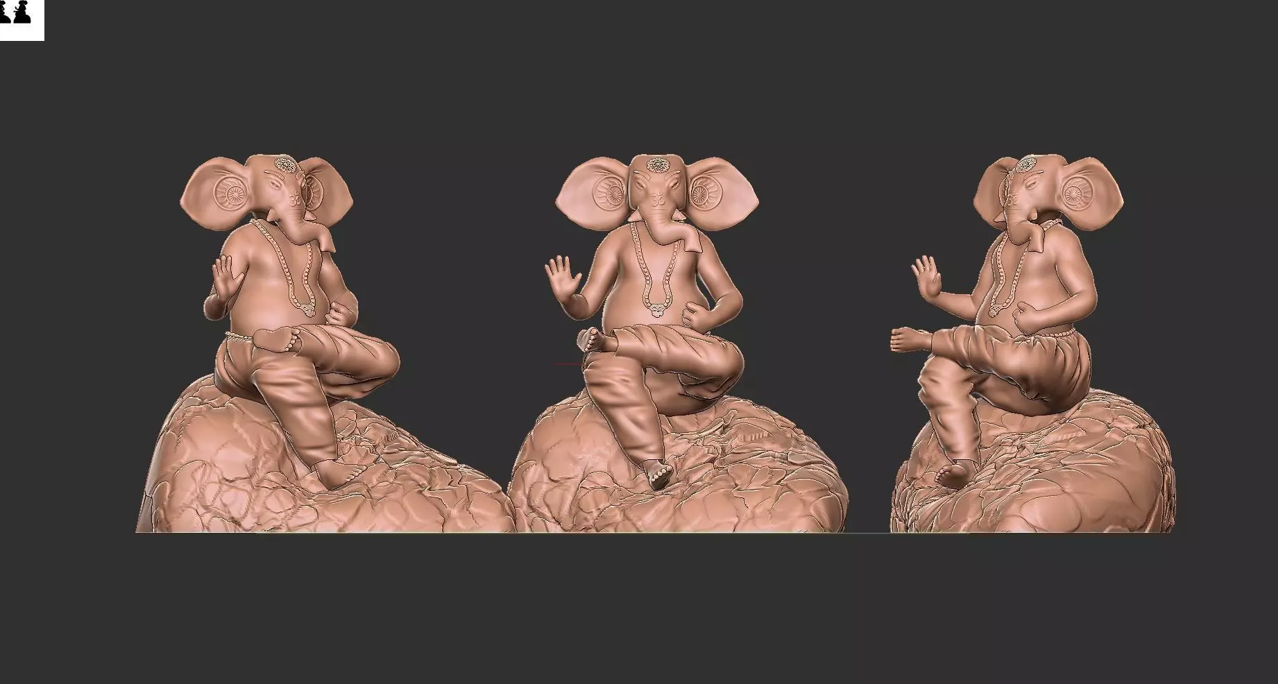 Ganesha 3D print model_0