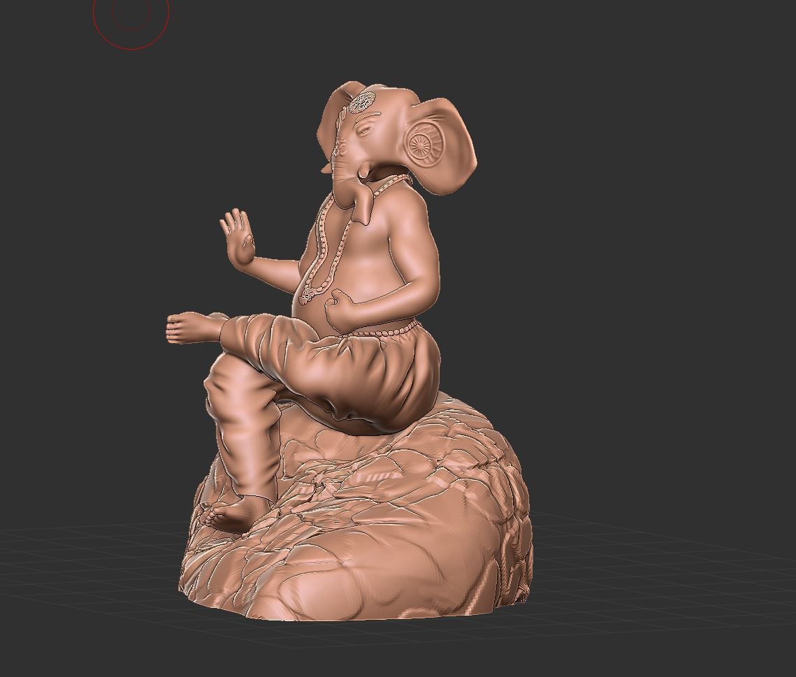 Ganesha 3D print model_13