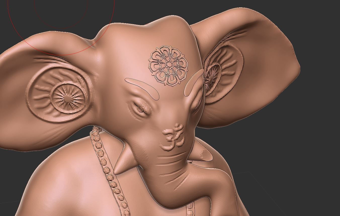 Ganesha 3D print model_11