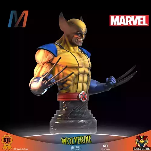 V038 - MARVEL WOLVERINE BUST