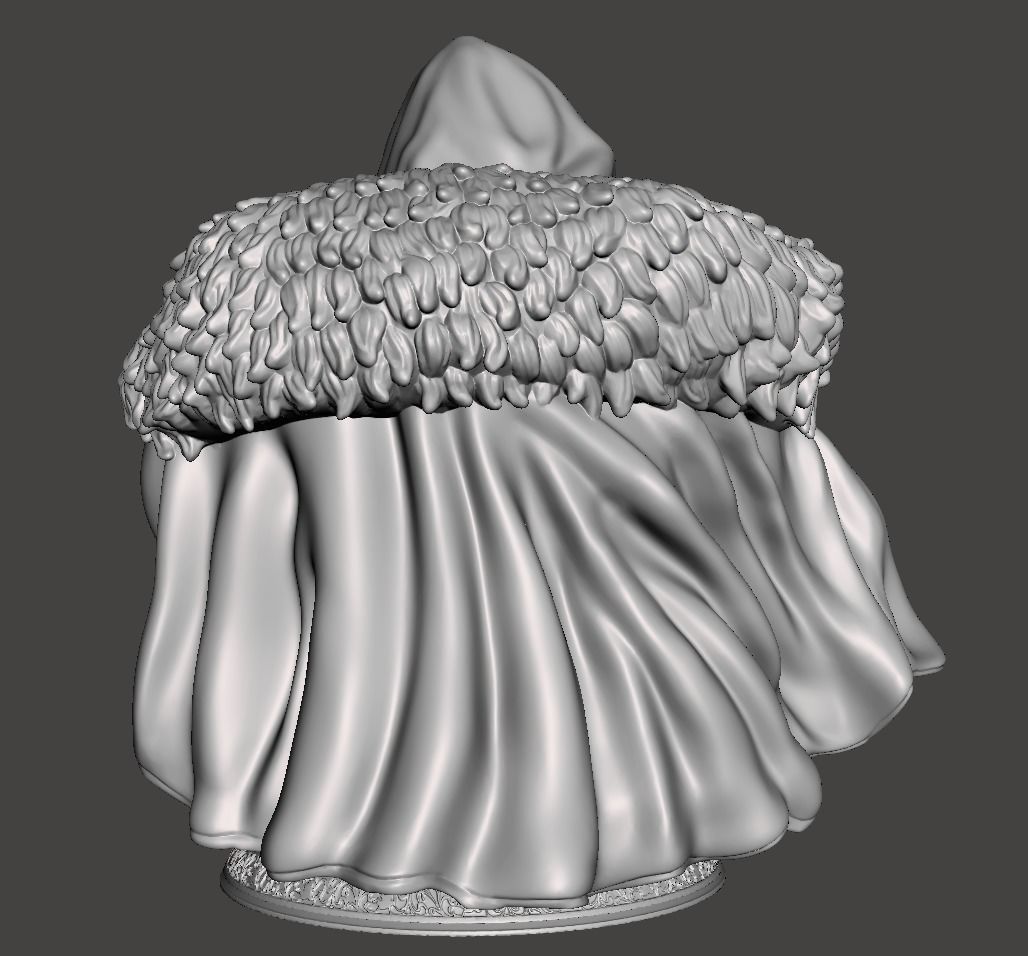 Dr Doom Bust 3d model for 3d printing 3D print model_3