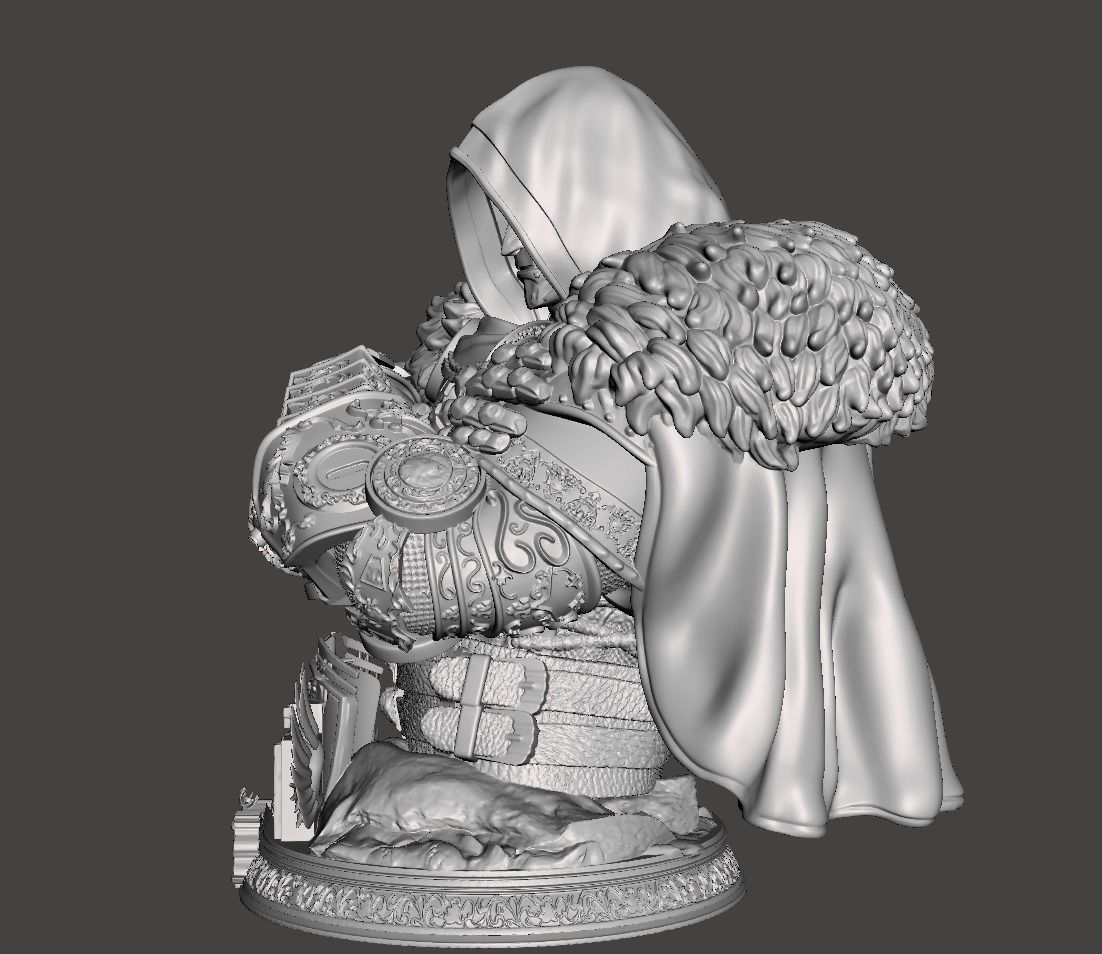 Dr Doom Bust 3d model for 3d printing 3D print model_2