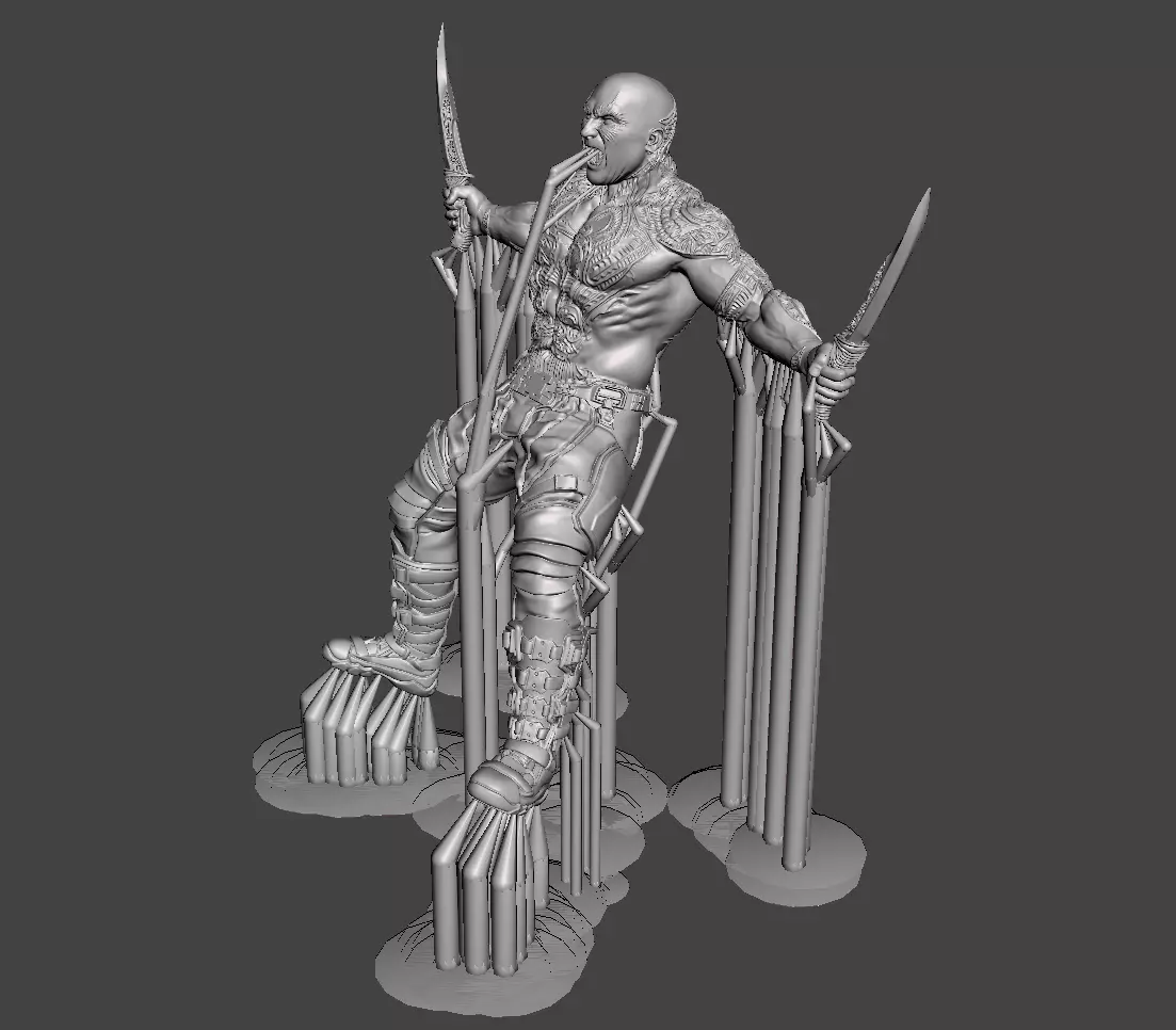 drax 3d model for 3d printing 3D print model_0