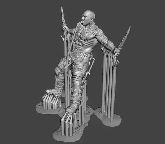 drax 3d model for 3d printing 
