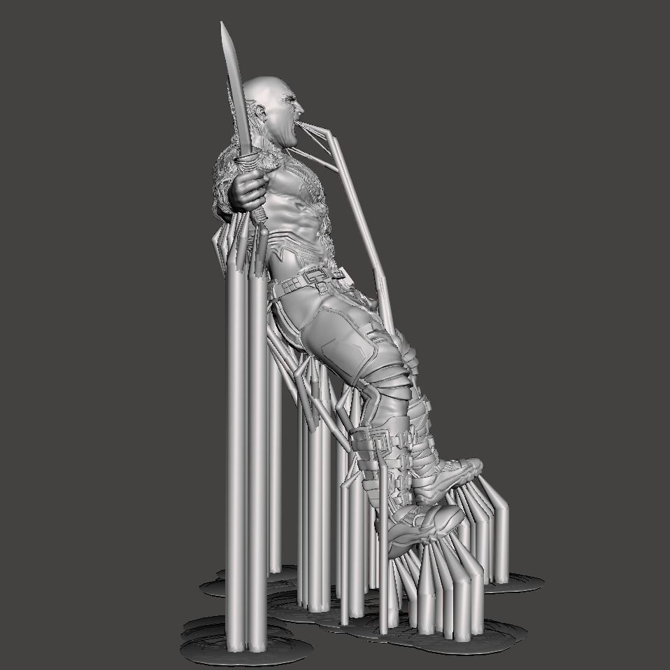 drax 3d model for 3d printing 3D print model_3