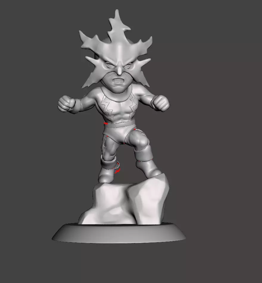 chibi electro 3d model for 3d print 3D print model