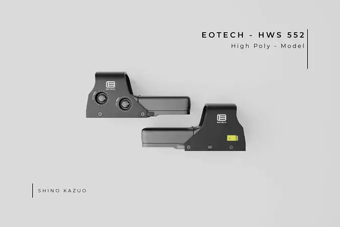 EOTech - Holosight HWS 552 3D model