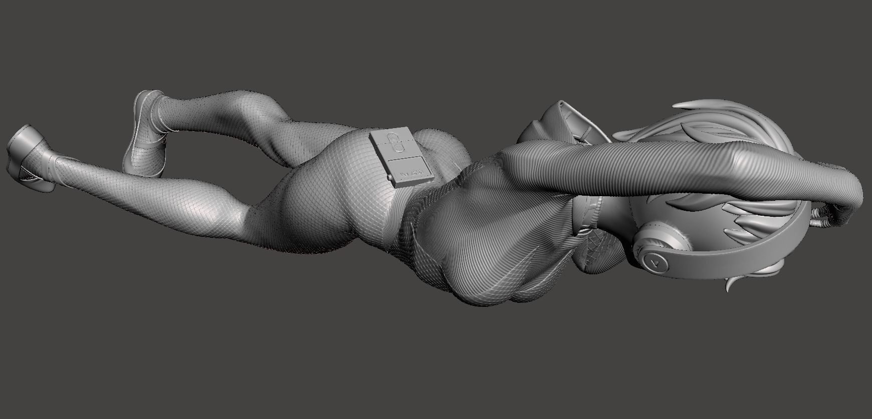 Gwen 3d model for 3d printing  3D print model_1