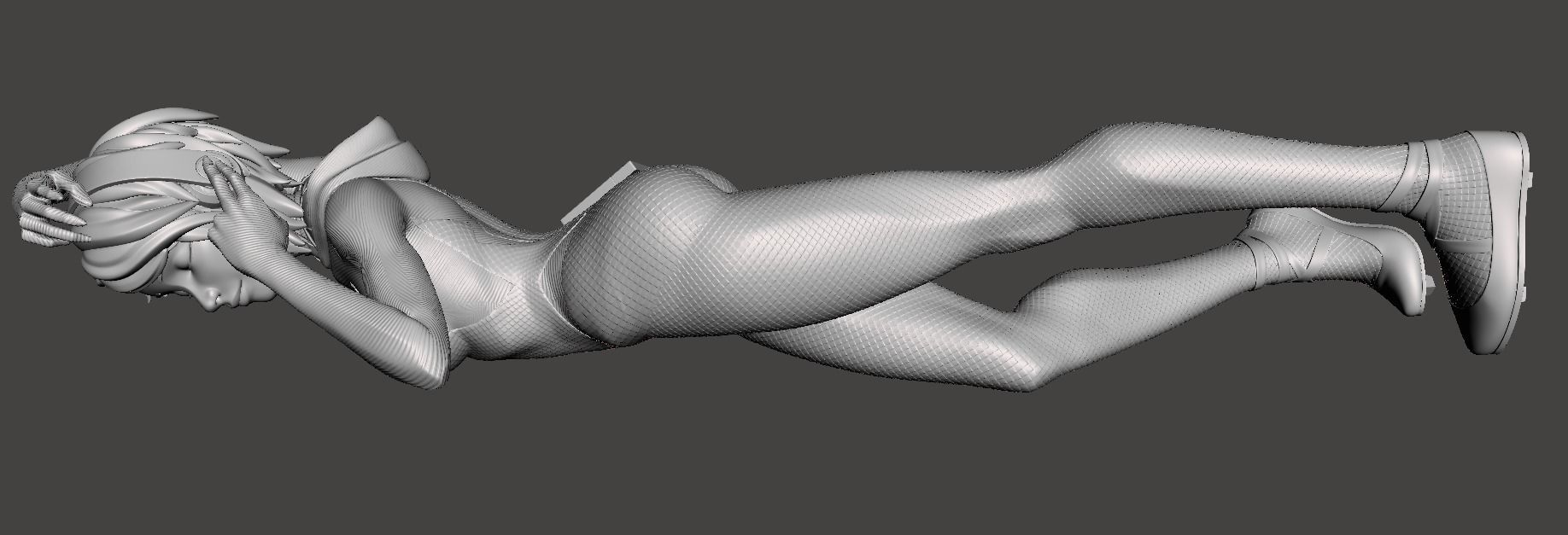 Gwen 3d model for 3d printing  3D print model_3