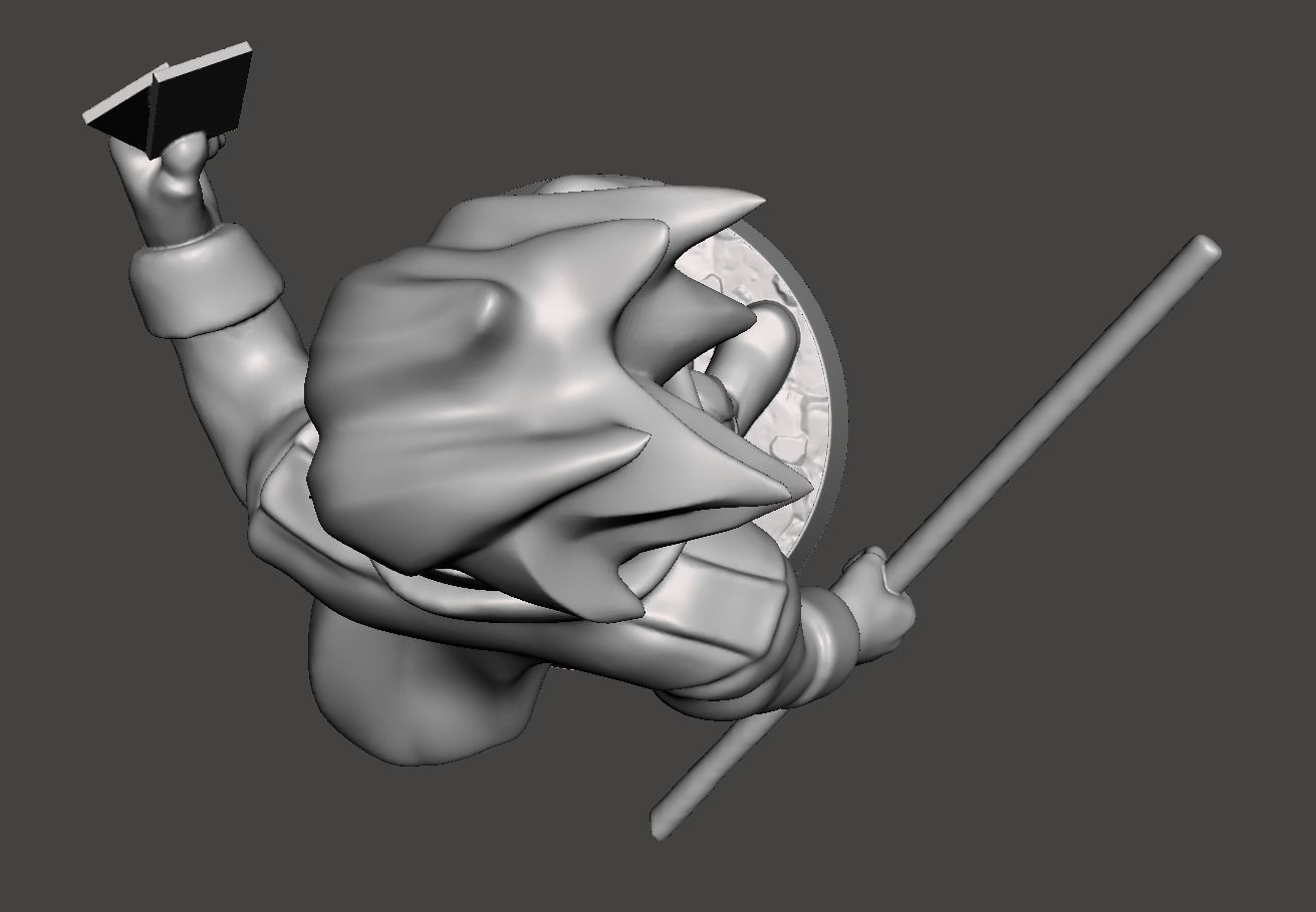 Gambit chibi 3d model for 3d printing 3D print model_3