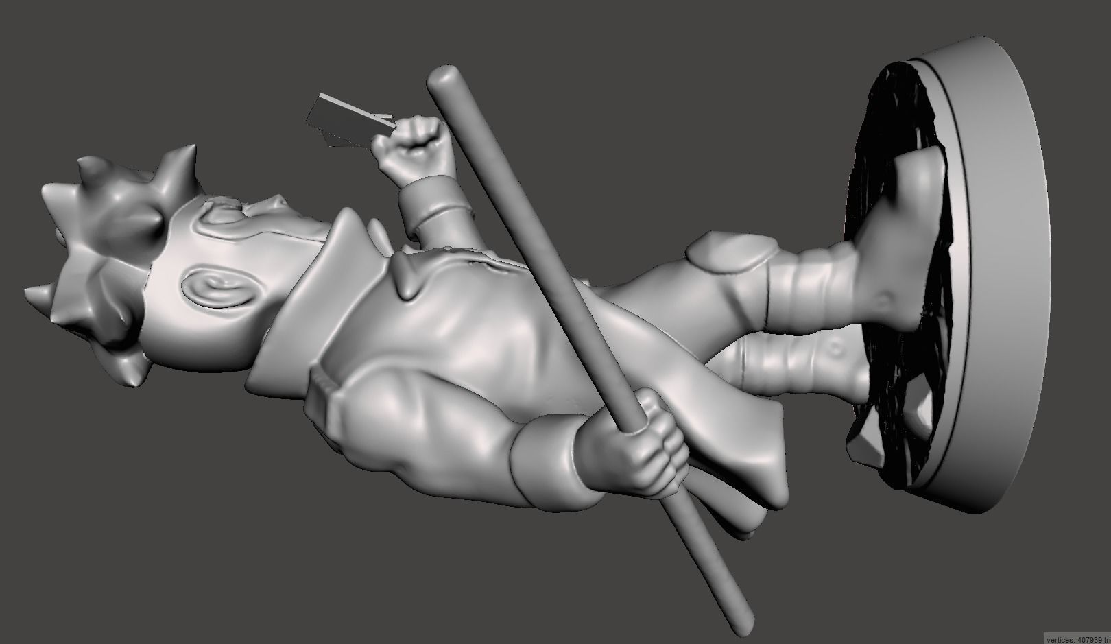 Gambit chibi 3d model for 3d printing 3D print model_4