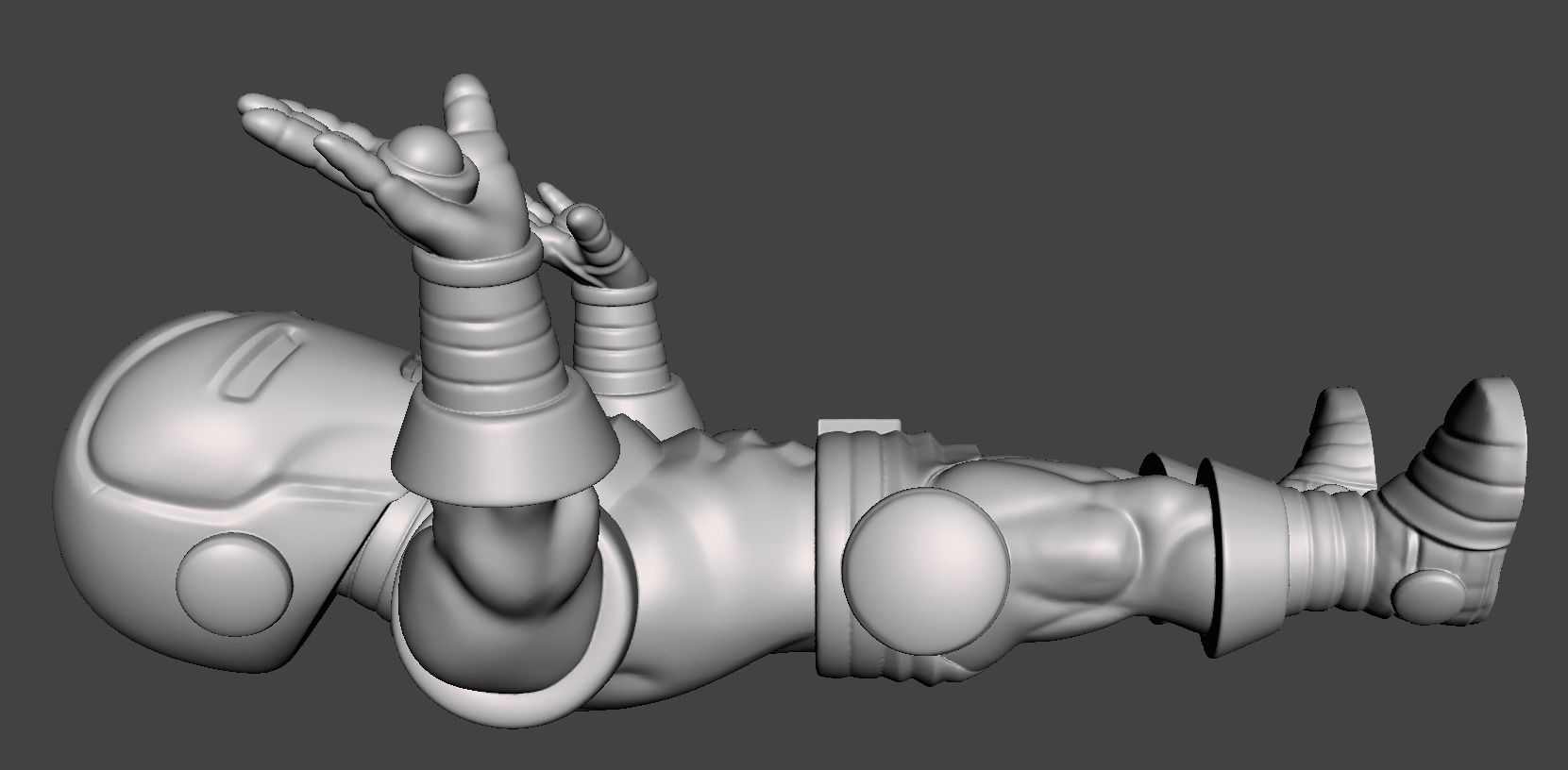 ironman chibi with base 3d model for 3d printing 3D print model_2