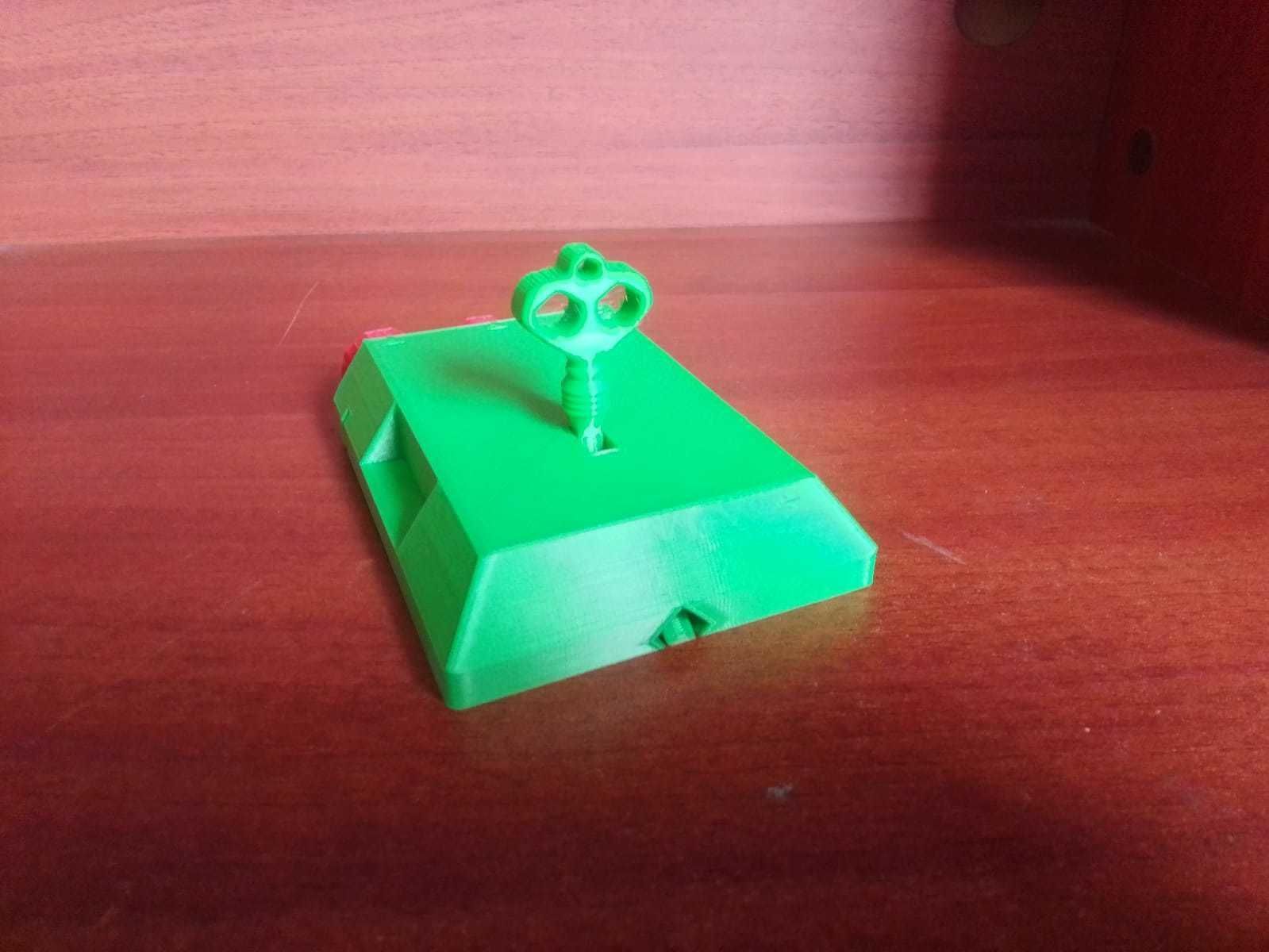BOX WITH CODE LOCK FREE SUPPORT 3D print model_10