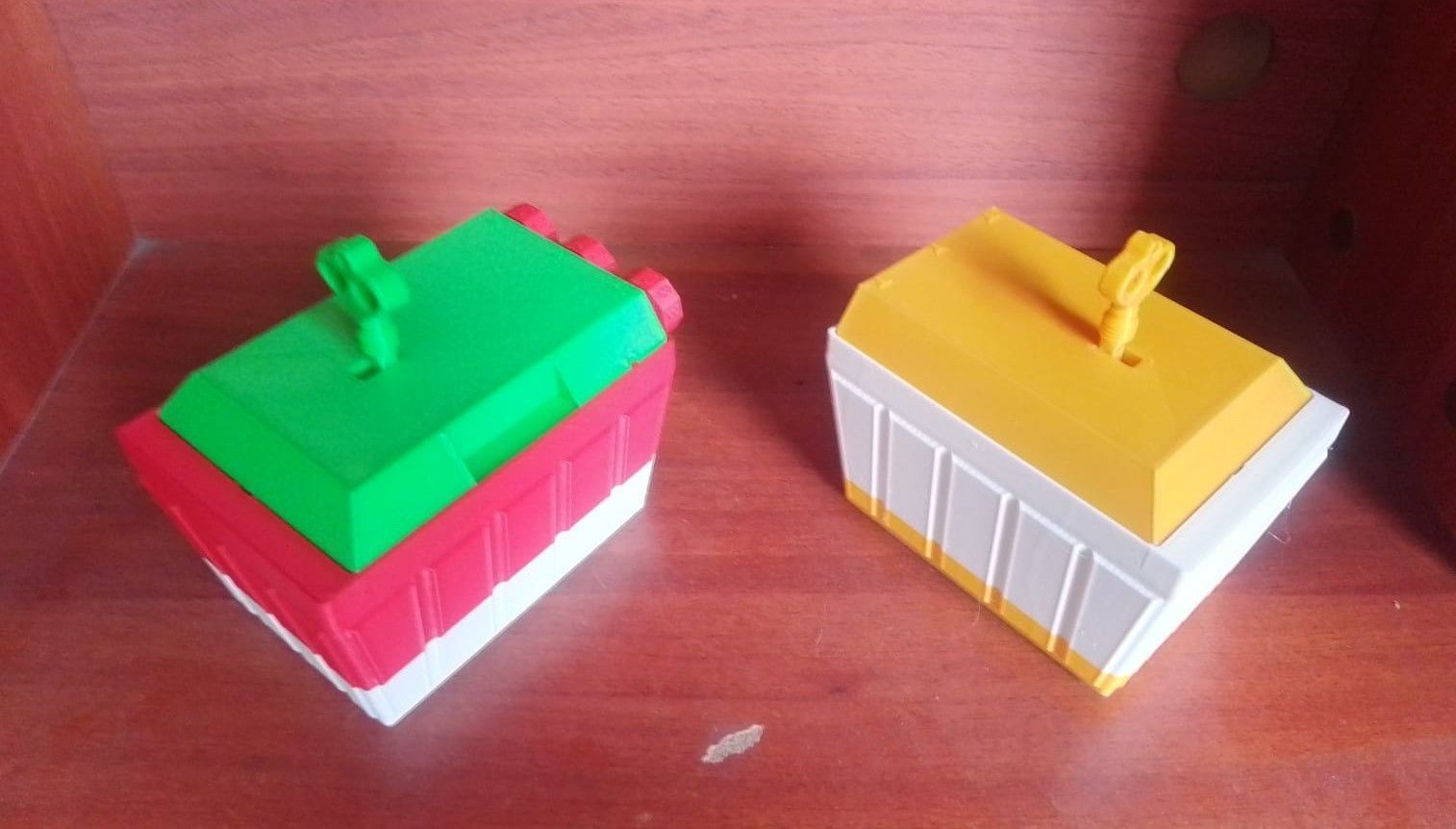 BOX WITH CODE LOCK FREE SUPPORT 3D print model_8