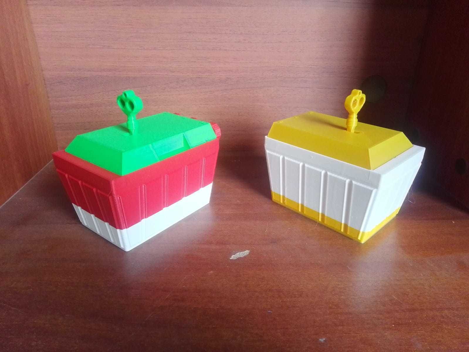 BOX WITH CODE LOCK FREE SUPPORT 3D print model_9