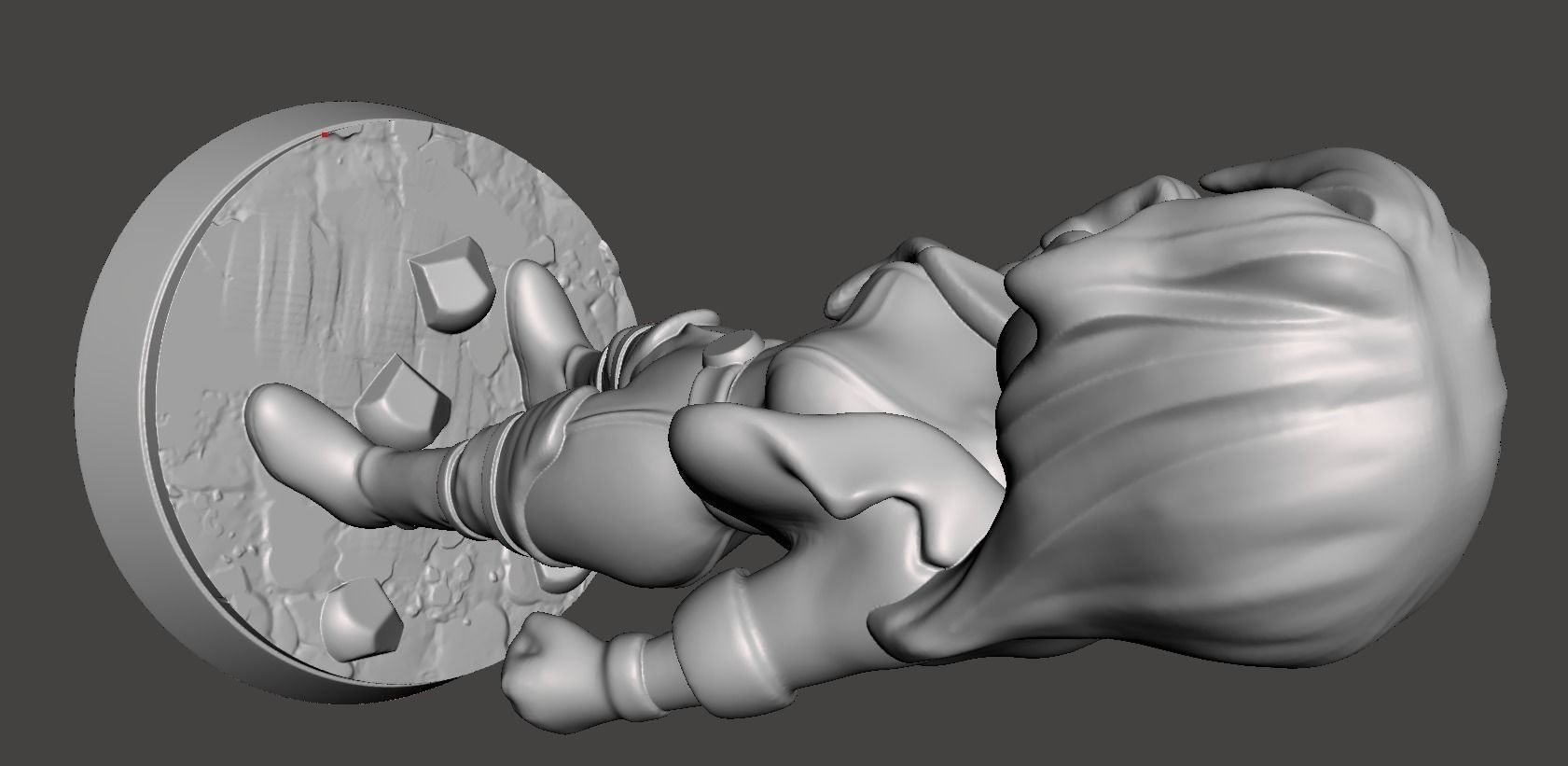 Rogue Girl Chibi 3d model for 3d printing 3D print model_2