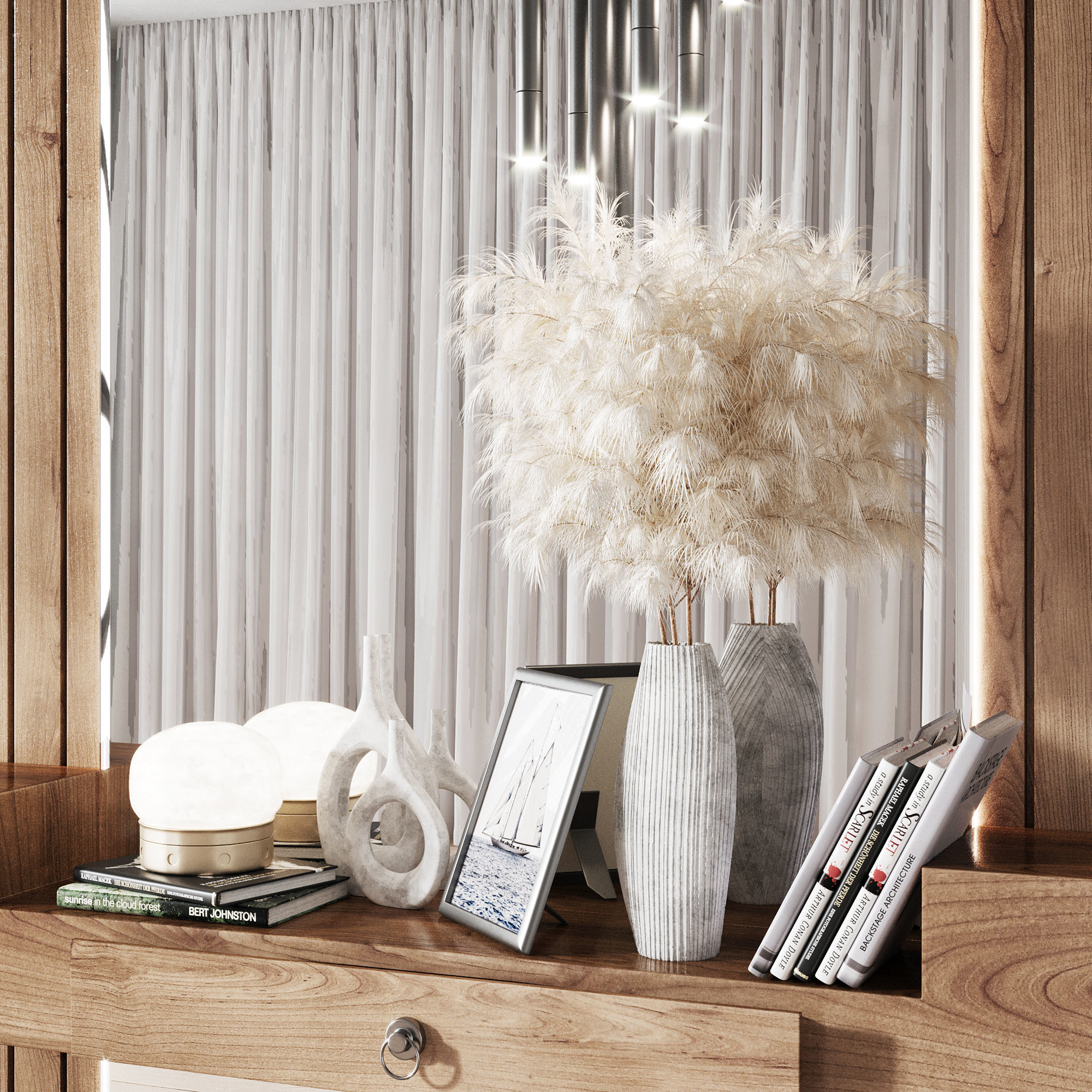 Hallway Set  N8  1 3D model_2