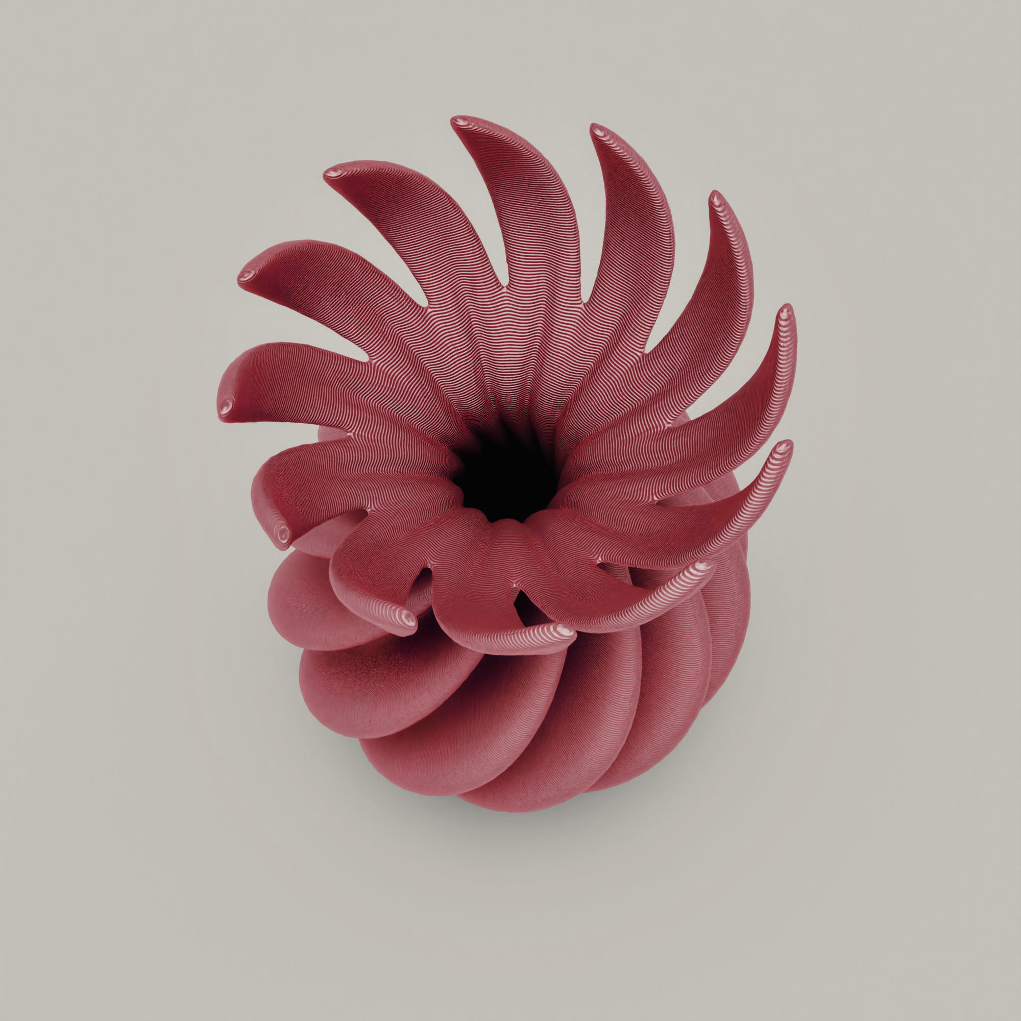 PRINTABLE VASE FLOWER VASE 3D VASE 3D print model_3