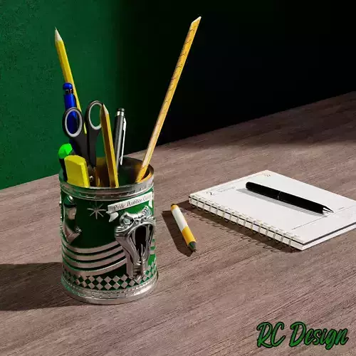 Pen holder Slytherin from Harry Potter