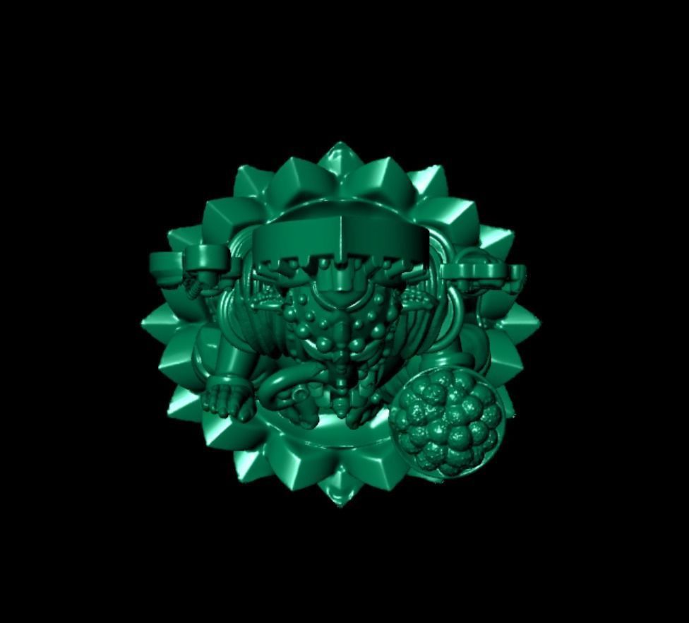 GANPATI PENDENT II GANESHA FULLBODY II 3D print model_2