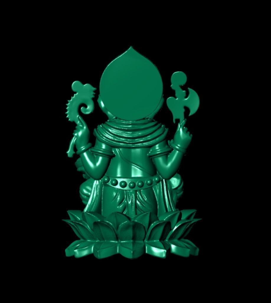 GANPATI PENDENT II GANESHA FULLBODY II 3D print model_4