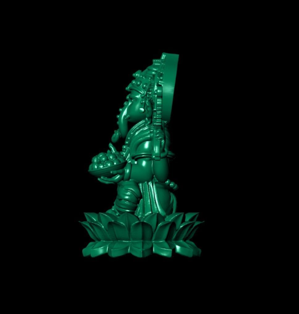 GANPATI PENDENT II GANESHA FULLBODY II 3D print model_3