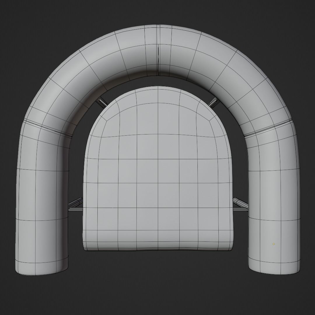 Font Easy Chair 3D model_6