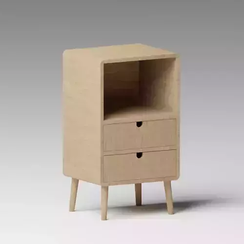 Wooden Bedside Table nightstand