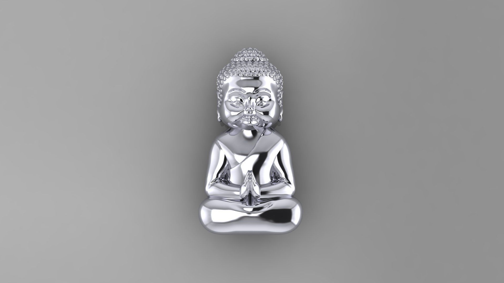 Baby Budha B01 3D print model_5